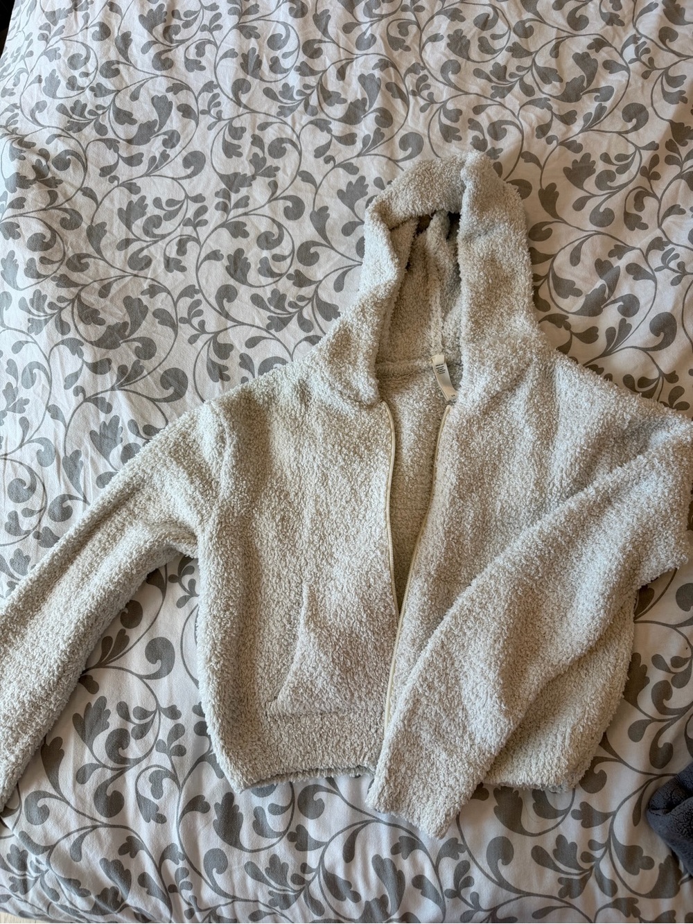 Skims teddy sweater